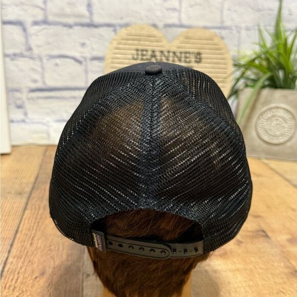 Patagonia Black Trucker Mesh Snapback Hat - Picture 3 of 8